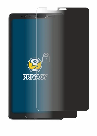 Image de l'appareil Hisense A9 avec une grande variété de protections d'écran.