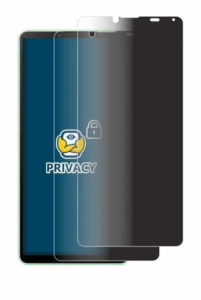 Image de l'appareil Sony Xperia 10 V avec une grande variété de protections d'écran.