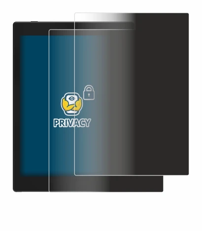 Image de l'appareil Boox Tab Mini C avec une grande variété de protections d'écran.