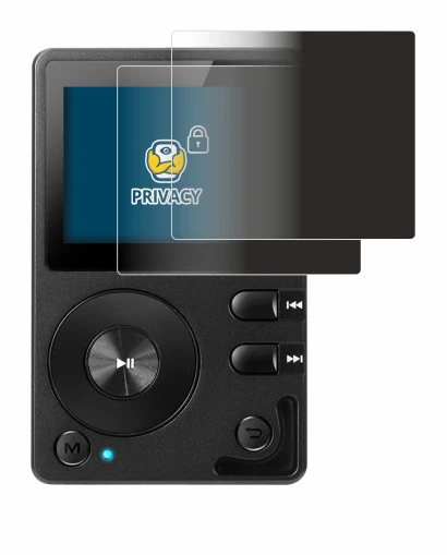 Image de l'appareil Hifi Walker H2 avec une grande variété de protections d'écran.