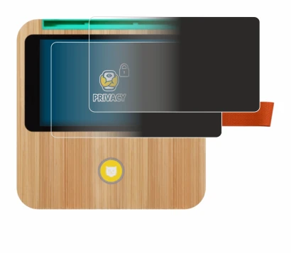 Image de l'appareil tigerbox Touch Plus avec une grande variété de protections d'écran.