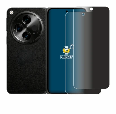 Image de l'appareil OnePlus Open (case-friendly) avec une grande variété de protections d'écran.