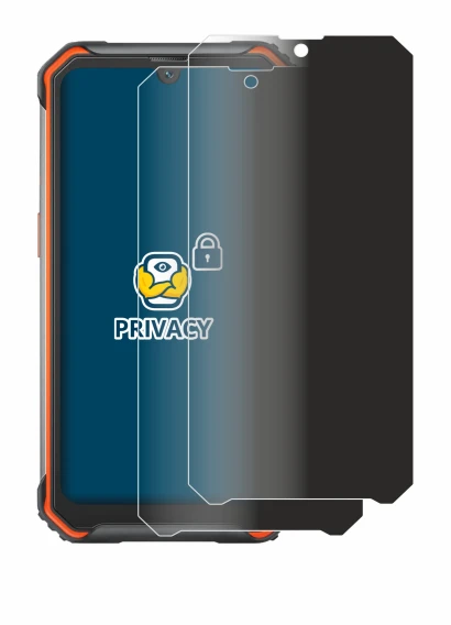 Image de l'appareil Blackview BV7200 avec une grande variété de protections d'écran.