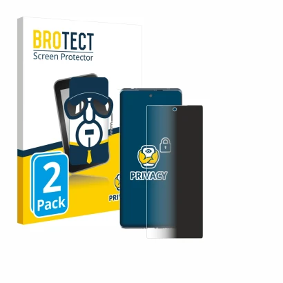 Face avant d’un emballage produit avec le logo de la marque BROTECT. À côté, l’appareil HTC U24 Pro est représenté avec la pro