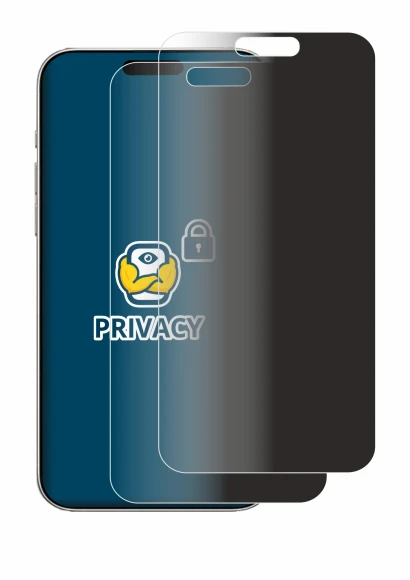 Image de l'appareil Apple iPhone 16 Pro Max avec une grande variété de protections d'écran.