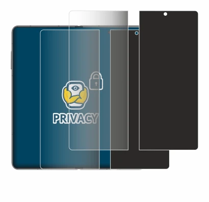 Image de l'appareil Honor Magic V3 (inneres Display) avec une grande variété de protections d'écran.