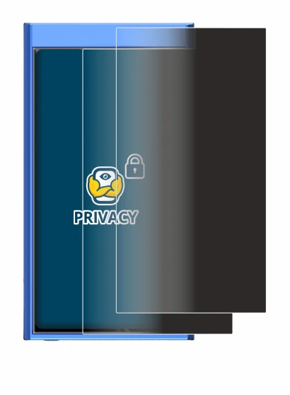 Image de l'appareil Hiby Digital M300 avec une grande variété de protections d'écran.