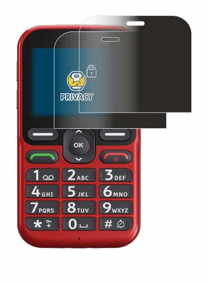 Image de l'appareil Doro Leva L10 avec une grande variété de protections d'écran.