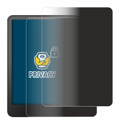 Image de l'appareil Amazon Kindle Paperwhite 2024 (12. Gen.) avec une grande variété de protections d'écran.