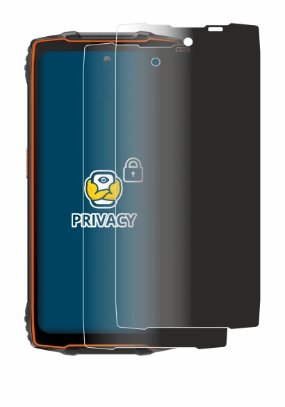 Image de l'appareil Blackview BV8200 avec une grande variété de protections d'écran.