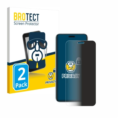 Face avant d’un emballage produit avec le logo de la marque BROTECT. À côté, l’appareil Honor Magic 7 RSR est représenté avec 