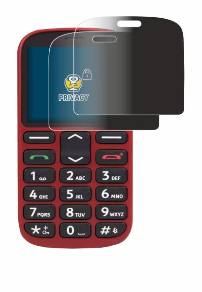 Image de l'appareil Doro 1360 avec une grande variété de protections d'écran.