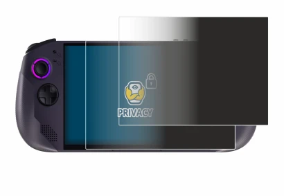 Image de l'appareil Lenovo Legion Go S avec une grande variété de protections d'écran.