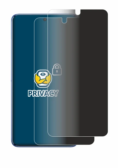 Image de l'appareil Vivo V50 avec une grande variété de protections d'écran.