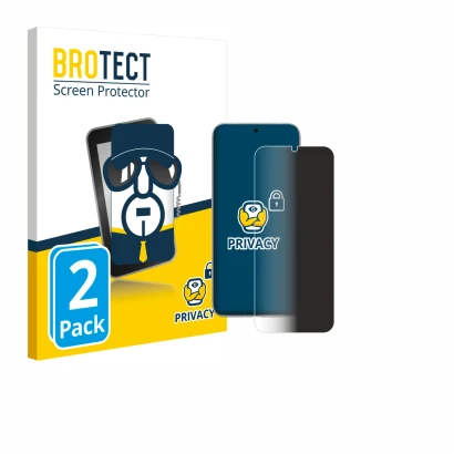 Face avant d’un emballage produit avec le logo de la marque BROTECT. À côté, l’appareil Huawei Pura 80 Ultra est représenté av