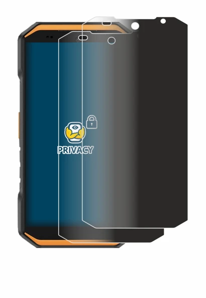 Image de l'appareil Ulefone Armor X32 Pro avec une grande variété de protections d'écran.
