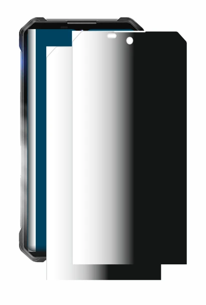 Image de l'appareil Oukitel WP53 Pro avec une grande variété de protections d'écran.