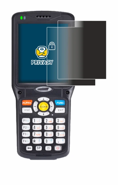 Image de l'appareil Unitech HT510 avec une grande variété de protections d'écran.