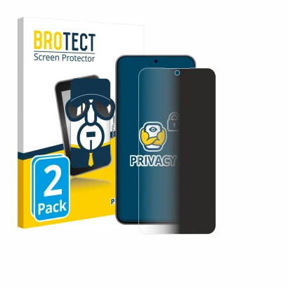 Face avant d’un emballage produit avec le logo de la marque BROTECT. À côté, l’appareil Samsung Galaxy A57 5G est représenté a