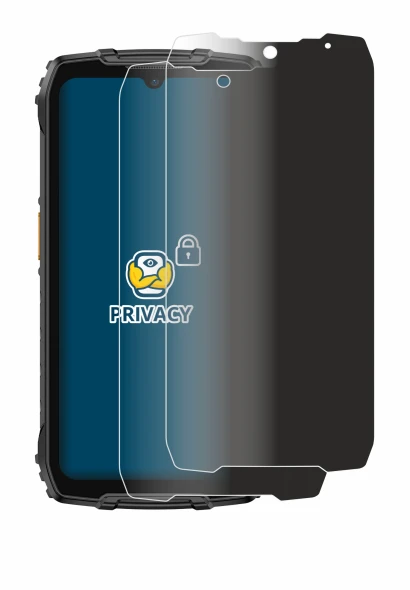 Image de l'appareil Ulefone RugKing 4 Pro avec une grande variété de protections d'écran.