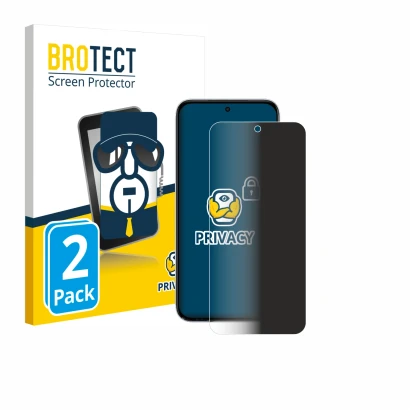 Face avant d’un emballage produit avec le logo de la marque BROTECT. À côté, l’appareil Vivo Y500i est représenté avec la prot