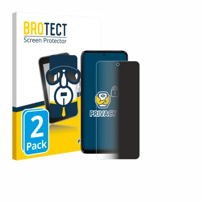 Face avant d’un emballage produit avec le logo de la marque BROTECT. À côté, l’appareil Motorola Moto G17 est représenté avec 