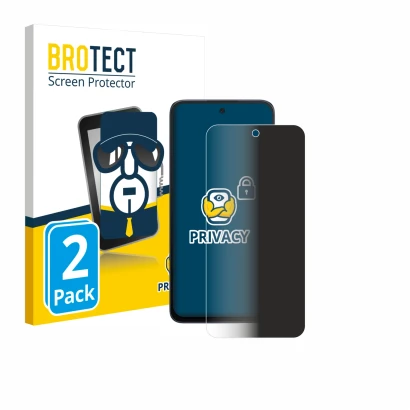 Face avant d’un emballage produit avec le logo de la marque BROTECT. À côté, l’appareil TCL NxtPaper 70 Pro est représenté ave