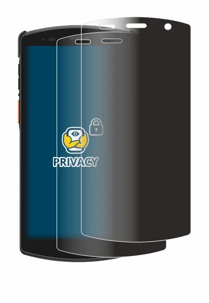 Image de l'appareil Urovo CT58S avec une grande variété de protections d'écran.