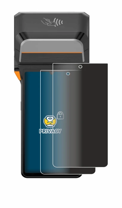 Image de l'appareil Sunmi V3 Plus avec une grande variété de protections d'écran.
