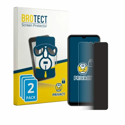 Face avant d’un emballage produit avec le logo de la marque BROTECT. À côté, l’appareil Invens NOTE TK02 est représenté avec l