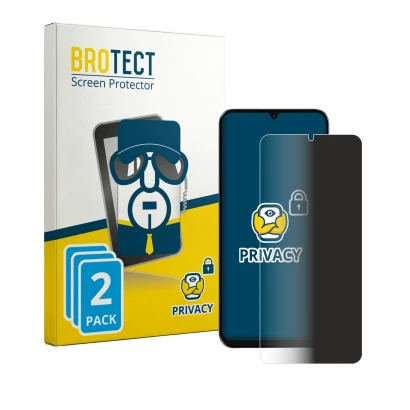 Face avant d’un emballage produit avec le logo de la marque BROTECT. À côté, l’appareil Lava Bold N2 Lite est représenté avec 