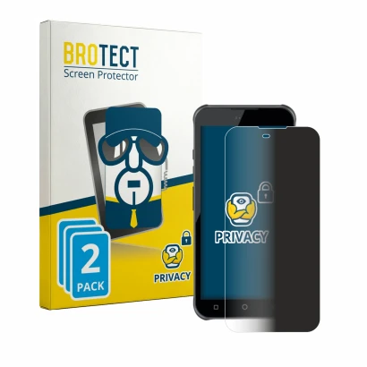 Face avant d’un emballage produit avec le logo de la marque BROTECT. À côté, l’appareil Bluebird VF550 est représenté avec la 
