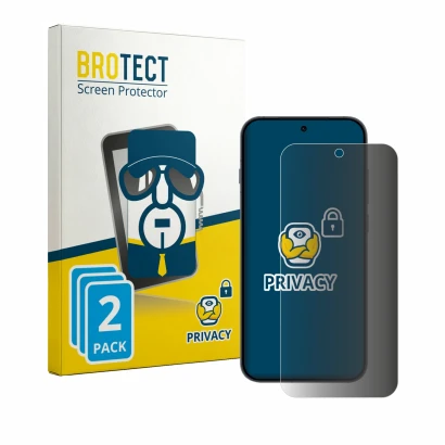 Face avant d’un emballage produit avec le logo de la marque BROTECT. À côté, l’appareil Oppo Reno 16 FS est représenté avec la