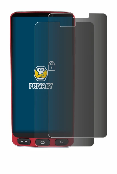 Image de l'appareil Olympia Neo Plus avec une grande variété de protections d'écran.