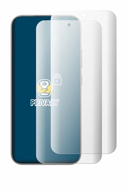 Image de l'appareil Honor X9e Pro avec une grande variété de protections d'écran.