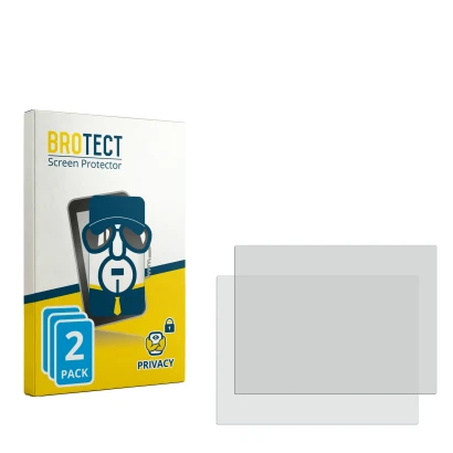 Face avant d’un emballage produit avec le logo de la marque BROTECT. À côté se trouve la protection d’écran correspondante.