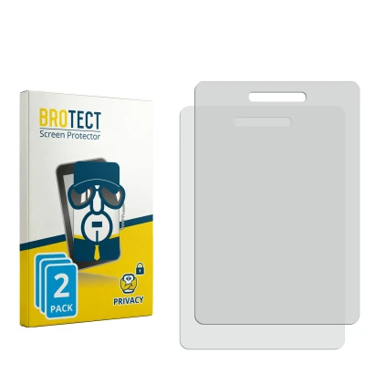 Face avant d’un emballage produit avec le logo de la marque BROTECT. À côté se trouve la protection d’écran correspondante.