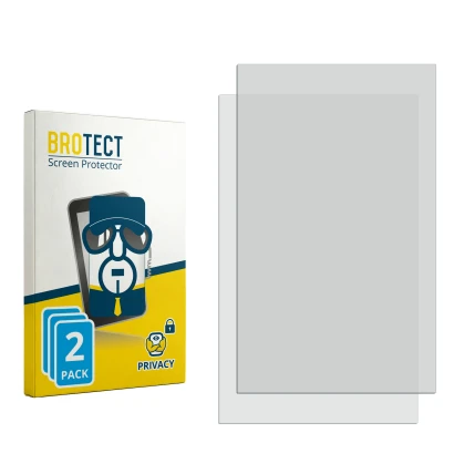 Face avant d’un emballage produit avec le logo de la marque BROTECT. À côté se trouve la protection d’écran correspondante.