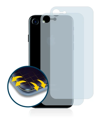 Image de l'appareil Apple iPhone 7 Le dos (toute la surface) avec une grande variété de protections d'écran.