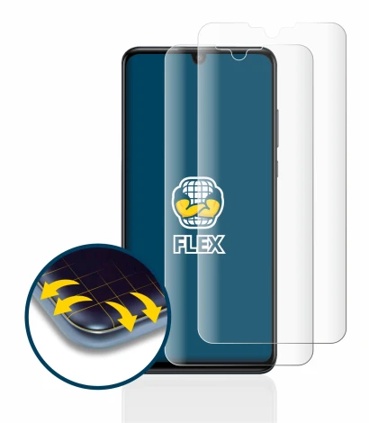 Image de l'appareil Huawei P30 lite avec une grande variété de protections d'écran.