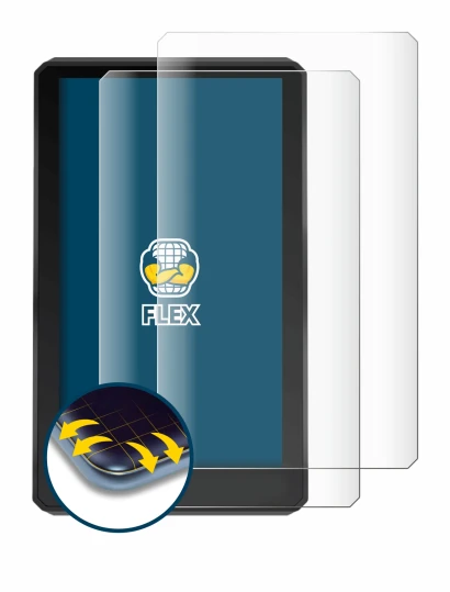 Image de l'appareil Garmin zumo XT avec une grande variété de protections d'écran.