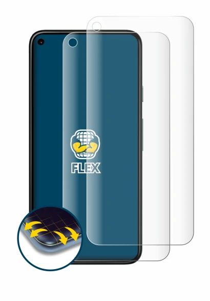 Image de l'appareil Google Pixel 5 avec une grande variété de protections d'écran.