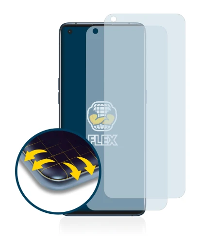 Image de l'appareil Oppo Find X3 Pro avec une grande variété de protections d'écran.