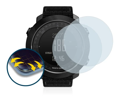 Image de l'appareil North Edge Apache avec une grande variété de protections d'écran.