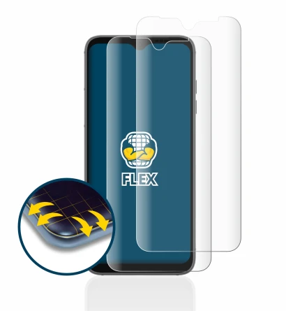 Image de l'appareil Fairphone 4 avec une grande variété de protections d'écran.