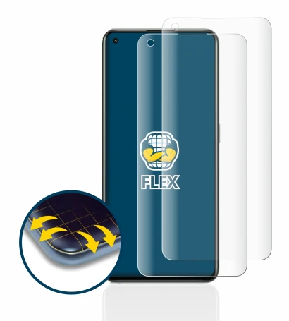 Image de l'appareil realme GT 2 Pro avec une grande variété de protections d'écran.