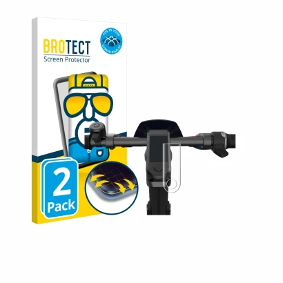 Face avant d’un emballage produit avec le logo de la marque BROTECT. À côté, l’appareil NIU KQi3 Pro est représenté avec la pr