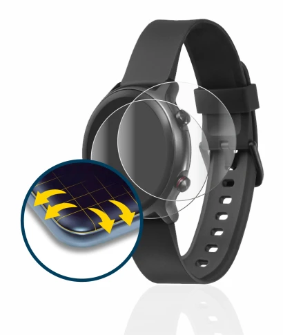 Image de l'appareil Doro Watch avec une grande variété de protections d'écran.