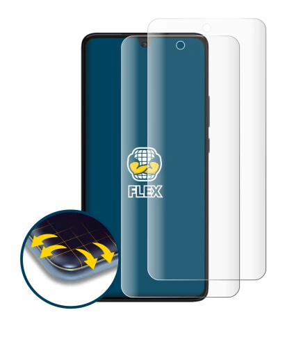 Image de l'appareil Motorola Moto G84 avec une grande variété de protections d'écran.