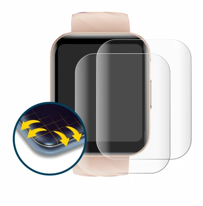 Image de l'appareil RUIMEN D1 avec une grande variété de protections d'écran.